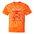 Vintage Gaming Rituals Retro Gamer Nostalgia Vintage Games Tie-Dye T-Shirts Orange Tie-Dye