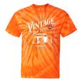Vintage Hot Rods USA Forever Classic Car Nostalgia Tie-Dye T-Shirts Orange Tie-Dye