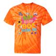 Vintage Retro 80's Baby 90's Made Me 1980s 1990s Nostalgia Premium Tri-Blend Tie-Dye T-Shirts Orange Tie-Dye