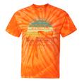 Vintage Sunset Please Be Patient With Me I'm From The 1900s Premium Tie-Dye T-Shirts Orange Tie-Dye