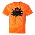 Yk2 Grunge Scary Cat With Tail Tomboy 90s Nostalgia Indie Tie-Dye T-Shirts Orange Tie-Dye Yk2 Grunge Scary Cat With Tail Tomboy 90s Nostalgia Indie Tie-Dye T-Shirts Orange Tie-Dye