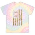1964 Year Nostalgia Desert Camo Distressed American Flag Tie-Dye T-Shirts Hazy Rainbow Tie-Dye