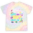 1980s 80's Baby 1990s 90's Made Me Birthday Nostalgia Vibes Tie-Dye T-Shirts Hazy Rainbow Tie-Dye
