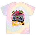1980s 80s Reunion Nostalgia Memories Music School Grew Up Premium Tri-Blend Tie-Dye T-Shirts Hazy Rainbow Tie-Dye