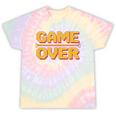 1980s Nostalgia Arcade Gamer Retro Video Game Novelty Tie-Dye T-Shirts Hazy Rainbow Tie-Dye