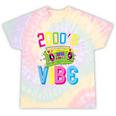 2000's Vibe Hip Hop Costume Early 2000s Party Nostalgia Tie-Dye T-Shirts Hazy Rainbow Tie-Dye