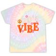 60's Vibe Retro Nostalgia Classic Mixtape Era 1960s Party Tie-Dye T-Shirts Hazy Rainbow Tie-Dye