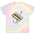 70s 80s 90s Retro Party Costume Nostalgia Cassette Tie-Dye T-Shirts Hazy Rainbow Tie-Dye