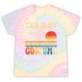 This Is My 70s Costume Vintage Nostalgia Mixtape 1970s Party Tie-Dye T-Shirts Hazy Rainbow Tie-Dye