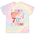 This Is My 70s Costume Vintage Style Nostalgia 1970s Retro Tie-Dye T-Shirts Hazy Rainbow Tie-Dye