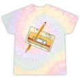80's 90's Retro Music Party Costume Nostalgia Cassette Tie-Dye T-Shirts Hazy Rainbow Tie-Dye