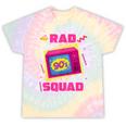 90s Rad Squad Retro Television 90s Aesthetic Nostalgia Tie-Dye T-Shirts Hazy Rainbow Tie-Dye
