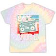 90's Vibe Vintage Style Cassette Tape Nostalgia 1990s Party Tie-Dye T-Shirts Hazy Rainbow Tie-Dye