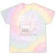 Amusing Wagon Pace Please Be Patient I'm From The 1900s Premium Tie-Dye T-Shirts Hazy Rainbow Tie-Dye