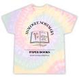 Analogue Nostalgia Paper Books Book Graphic Tie-Dye T-Shirts Hazy Rainbow Tie-Dye