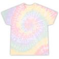Analogue Nostalgia Paper Books Book Graphic Tie-Dye T-Shirts Hazy Rainbow Tie-Dye