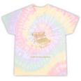 Analogue Nostalgia Typewriter Graphic Tie-Dye T-Shirts Hazy Rainbow Tie-Dye