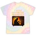 Bigfoot Saturday Morning Nostalgia Tie-Dye T-Shirts Hazy Rainbow Tie-Dye