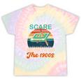 You Can't Scare Me I'm From The 1900s Retro Vintage Premium Tri-Blend Tie-Dye T-Shirts Hazy Rainbow Tie-Dye