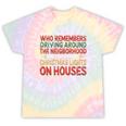 Christmas Lights Nostalgia – Holiday Memory Christmas Spirit Premium Tri-Blend Tie-Dye T-Shirts Hazy Rainbow Tie-Dye