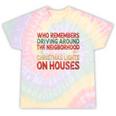 Christmas Lights Nostalgia – Holiday Memory Christmas Spirit Tie-Dye T-Shirts Hazy Rainbow Tie-Dye