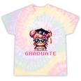 Classic I'm From The 1900s Retro Games Graduating Girl Tie-Dye T-Shirts Hazy Rainbow Tie-Dye