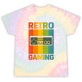 Classic Retro Gaming Nostalgia Tie-Dye T-Shirts Hazy Rainbow Tie-Dye
