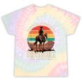 Classic Western Nostalgia Cowboy Sunset Tie-Dye T-Shirts Hazy Rainbow Tie-Dye Classic Western Nostalgia Cowboy Sunset Tie-Dye T-Shirts Hazy Rainbow Tie-Dye