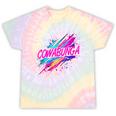 Cowabunga Retro 80s 90s Nostalgia Slang Neon Grunge Art Tie-Dye T-Shirts Hazy Rainbow Tie-Dye