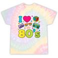 Dad I Love The 80's Retro 80s Nostalgia For Dad Tie-Dye T-Shirts Hazy Rainbow Tie-Dye Dad I Love The 80's Retro 80s Nostalgia For Dad Tie-Dye T-Shirts Hazy Rainbow Tie-Dye