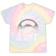 Easily Distracted By Old Cars Graphic Nostalgia Tie-Dye T-Shirts Hazy Rainbow Tie-Dye