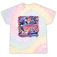 EAT THE RICH 90S NOSTALGIA WHALE ORCA YAHCT RETRO Tie-Dye T-Shirts Hazy Rainbow Tie-Dye