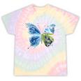 Frutiger Aero Aesthetic Butterfly Computer Fishes Scenery Raglan Baseball Tee Tie-Dye T-Shirts Hazy Rainbow Tie-Dye Frutiger Aero Aesthetic Butterfly Computer Fishes Scenery Raglan Baseball Tee Tie-Dye T-Shirts Hazy Rainbow Tie-Dye
