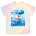 Frutiger Aero Aesthetic Tech Bubble Tea Boba Milktea Fishes Tie-Dye T-Shirts Hazy Rainbow Tie-Dye Frutiger Aero Aesthetic Tech Bubble Tea Boba Milktea Fishes Tie-Dye T-Shirts Hazy Rainbow Tie-Dye