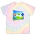 Frutiger Aero Fish Tie-Dye T-Shirts Hazy Rainbow Tie-Dye