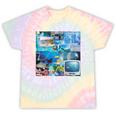 Frutiger Aero Retro Vibes Premium Tri-Blend Tie-Dye T-Shirts Hazy Rainbow Tie-Dye