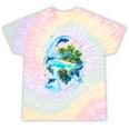 Frutiger Aero Tie-Dye T-Shirts Hazy Rainbow Tie-Dye