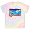 Frutiger Aero Y2k 2000s Tie-Dye T-Shirts Hazy Rainbow Tie-Dye
