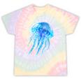 Frutiger Aero Y2K Jellyfish Tie-Dye T-Shirts Hazy Rainbow Tie-Dye