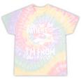 Fun Old People Please Be Patient With Me I'm From The 1900s Tie-Dye T-Shirts Hazy Rainbow Tie-Dye