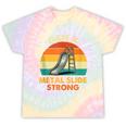 Gen X Slide Strong Generation X Gen Xer Nostalgia Tie-Dye T-Shirts Hazy Rainbow Tie-Dye