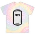 Generic Beer 1980s 80s Nostalgia Premium Tri-Blend Tie-Dye T-Shirts Hazy Rainbow Tie-Dye