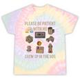 Grew Up In The 90s Retro Nostalgia Tie-Dye T-Shirts Hazy Rainbow Tie-Dye