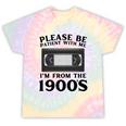 Over The Hill Please Be Patient I'm From The 1900s VHS Premium Tri-Blend Tie-Dye T-Shirts Hazy Rainbow Tie-Dye Over The Hill Please Be Patient I'm From The 1900s VHS Premium Tri-Blend Tie-Dye T-Shirts Hazy Rainbow Tie-Dye