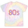 I'd Rather Be In The 80s Iconic Music Nostalgia Vintage Tie-Dye T-Shirts Hazy Rainbow Tie-Dye