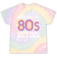 I'd Rather Be In The 80s Iconic Music Nostalgia Vintage Tie-Dye T-Shirts Hazy Rainbow Tie-Dye