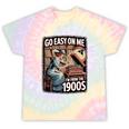 I'm From The 1900s Vinyl Record Lover For Women Premium Tie-Dye T-Shirts Hazy Rainbow Tie-Dye