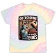 I'm From The 1900s Vinyl Record Lover For Women Raglan Baseball Tee Tie-Dye T-Shirts Hazy Rainbow Tie-Dye