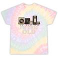 I’m This Old Retro Tech Nostalgia For 70s 80s Premium Tri-Blend Tie-Dye T-Shirts Hazy Rainbow Tie-Dye