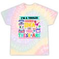 I'm A Toddler I Have No Ideas Retro Vintage 90s Nostalgia Premium Tri-Blend Tie-Dye T-Shirts Hazy Rainbow Tie-Dye